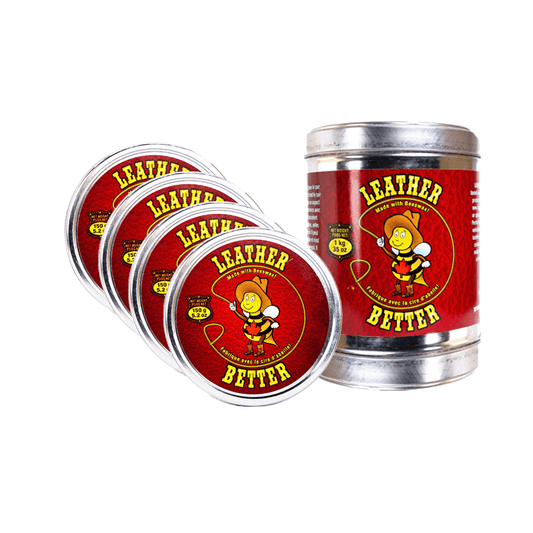 1 large 1kg tub and 4 small 150g cans