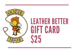 Leather Better Gift Cards - Leather Better